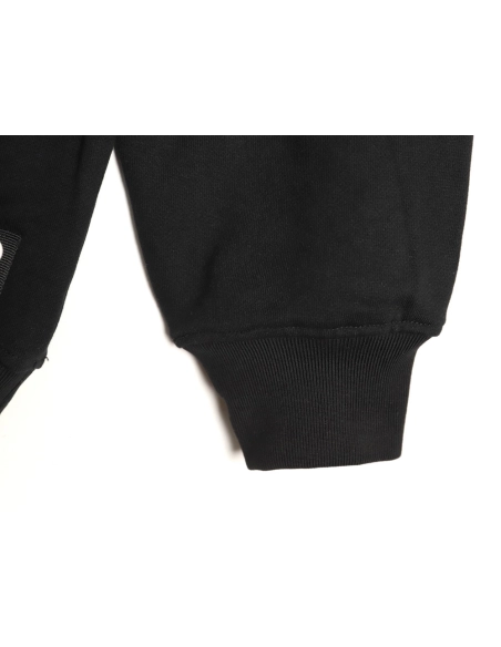 Fendi 3D mesh double F embroidered logo hooded sweatshirt,Fendi Sweatshirt,Sweatshirt,APPAREL