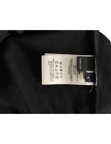 Fendi obscure double F letter embossed round neck sweatshirt,Fendi Sweatshirt,Sweatshirt,APPAREL