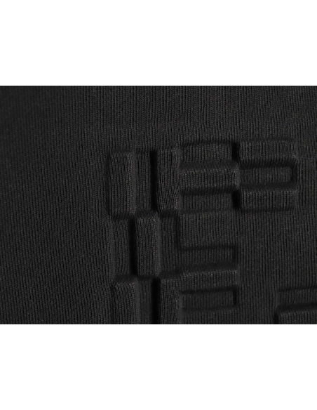 Fendi obscure double F letter embossed round neck sweatshirt,Fendi Sweatshirt,Sweatshirt,APPAREL