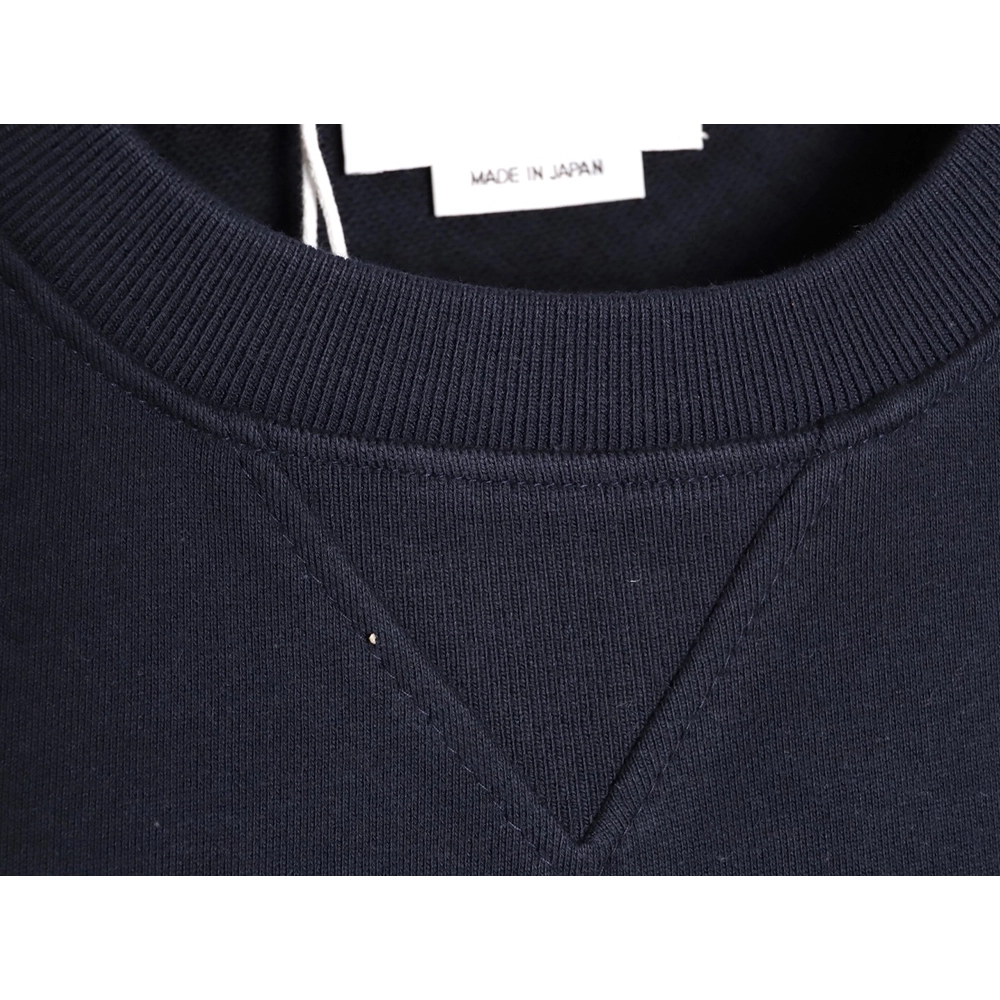 Thom Browne crew neck sweatshirt with webbing hem,Thom Browne Sweatshirt,Sweatshirt,APPAREL