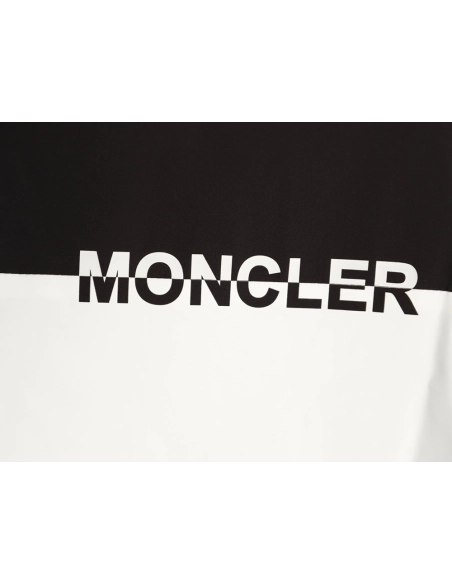 Moncler nylon contrast patchwork outdoor zipup jacket,Moncler Jacket,Jacket,APPAREL