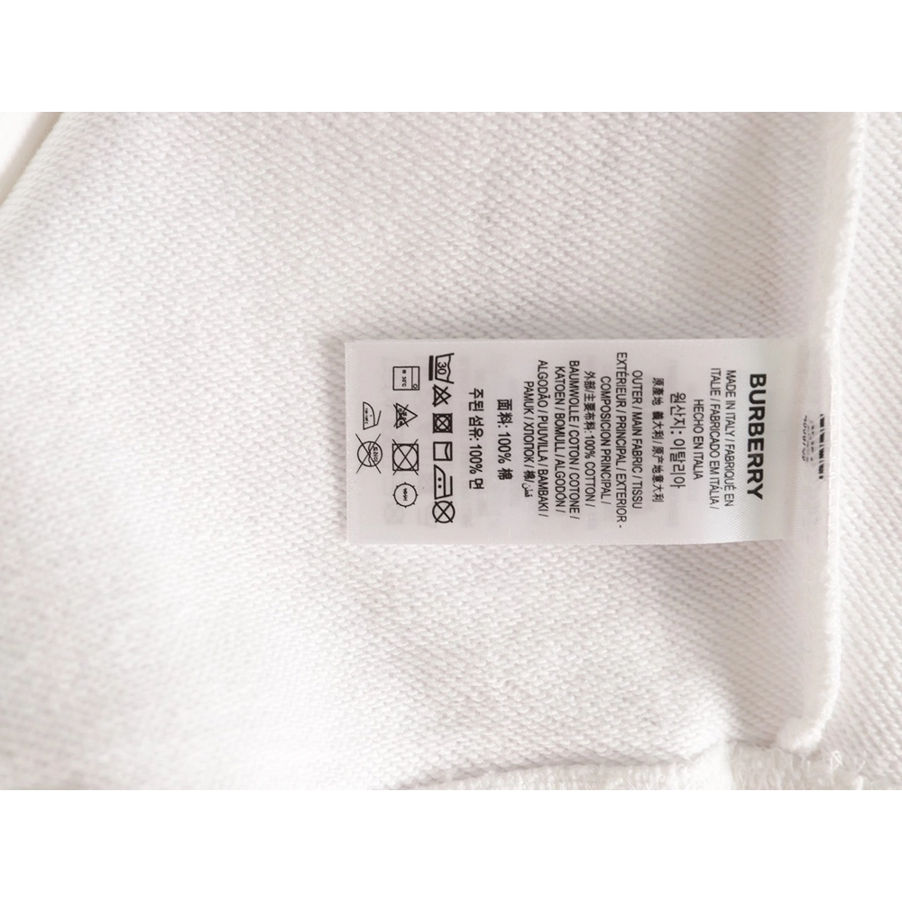 Burberry embroidered crewneck sweatshirt,Burberry Sweatshirt,Sweatshirt,APPAREL