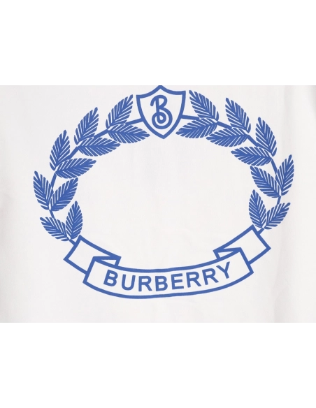Burberry embroidered crewneck sweatshirt,Burberry Sweatshirt,Sweatshirt,APPAREL