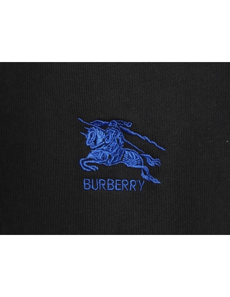 Burberry embroidered crewneck sweatshirt,Burberry Sweatshirt,Sweatshirt,APPAREL