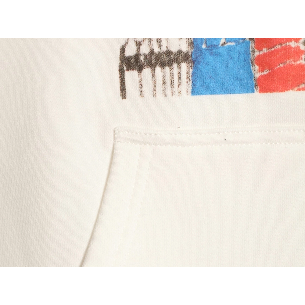 Celine Graffiti Painting New Flower Hoodie,Celine Hoodie,Hoodie,APPAREL