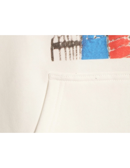 Celine Graffiti Painting New Flower Hoodie,Celine Hoodie,Hoodie,APPAREL