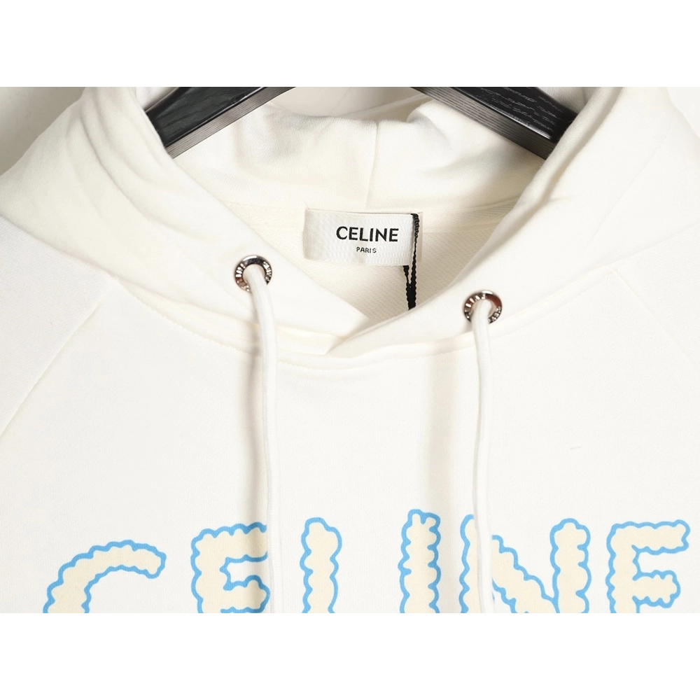 Celine Graffiti Painting New Flower Hoodie,Celine Hoodie,Hoodie,APPAREL