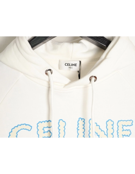 Celine Graffiti Painting New Flower Hoodie,Celine Hoodie,Hoodie,APPAREL