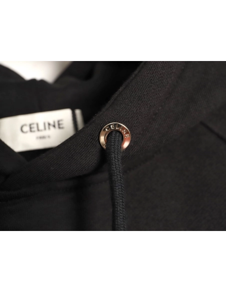 Celine Graffiti Painting New Flower Hoodie,Celine Hoodie,Hoodie,APPAREL