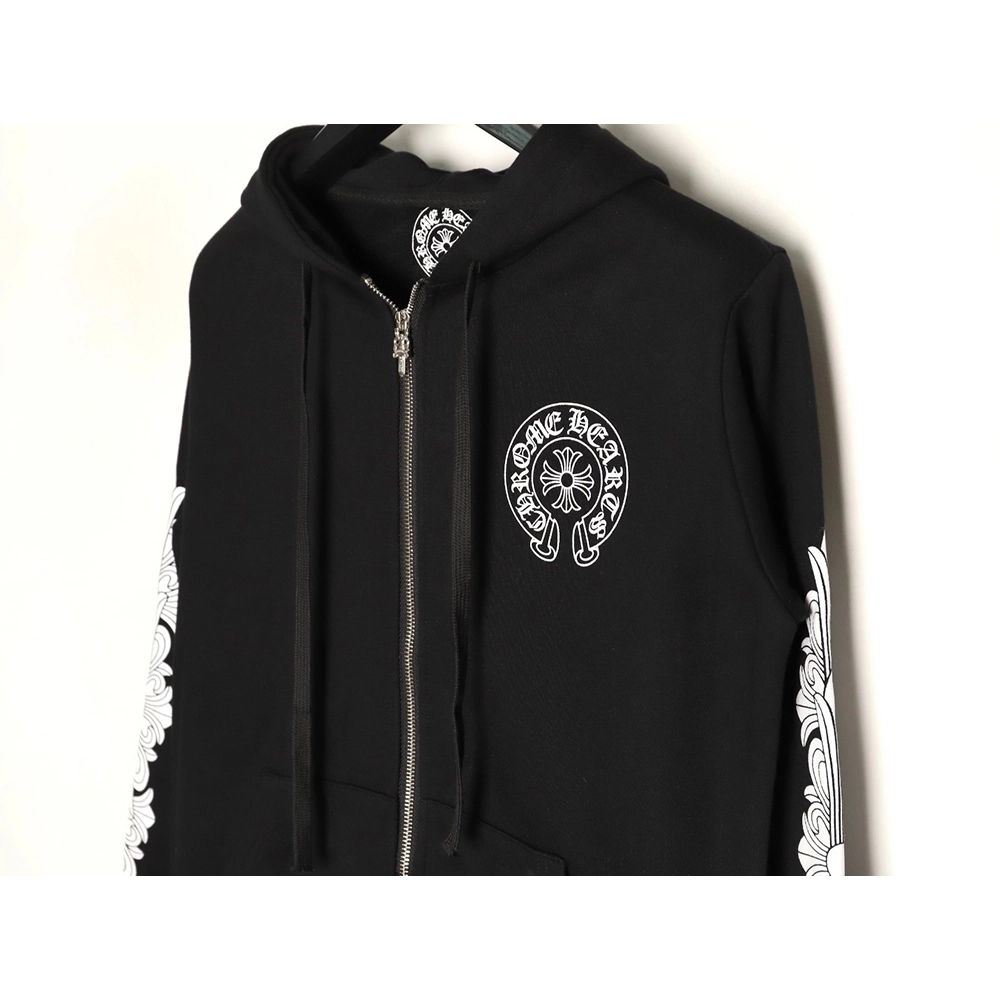 Chrome Hearts Kirin Arm Print ZipUp Jacket,Chrome Hearts Jacket,Jacket,APPAREL