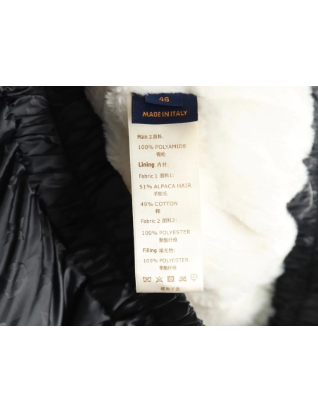 Louis Vuitton obscure armband hooded down jacket,Louis Vuitton Jacket,Jacket,APPAREL