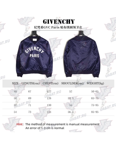 Givenchy Paris applique crewneck sweatshirt,Givenchy Sweatshirt,Sweatshirt,APPAREL