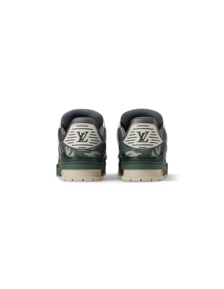 Louis Vuitton Trainer Camouflage Green 1AIKP0