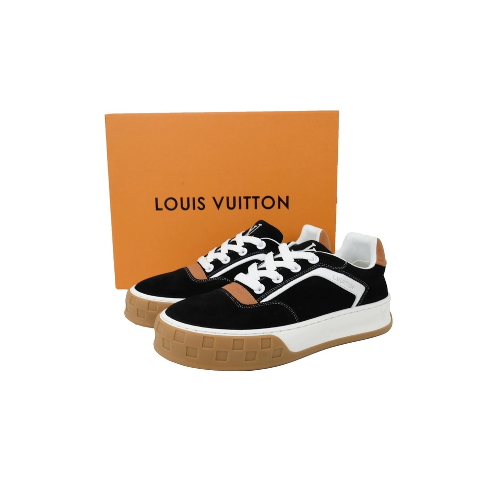 Louis Vuitton LV Tilted Sneaker Coffee Black