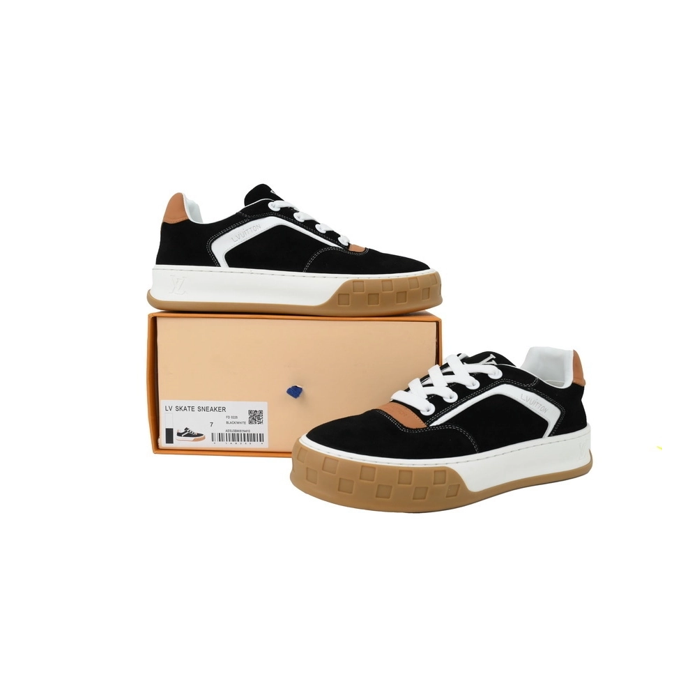 Louis Vuitton LV Tilted Sneaker Coffee Black