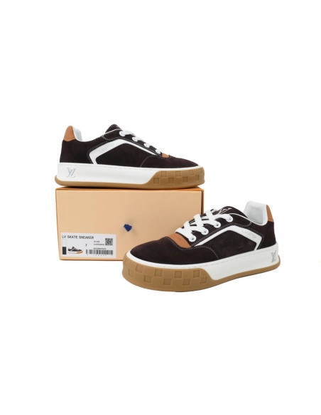Louis Vuitton LV Tilted Sneaker Coffee Brown