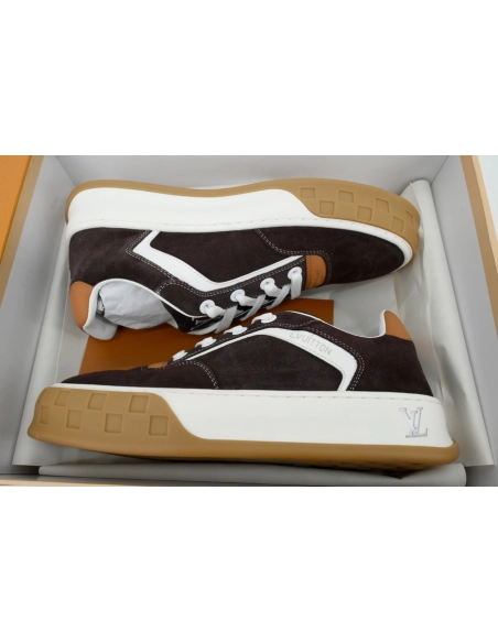 Louis Vuitton LV Tilted Sneaker Coffee Brown