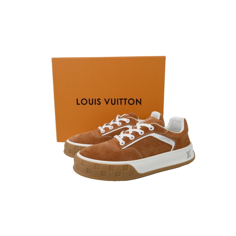 Louis Vuitton LV Tilted Sneaker Brown