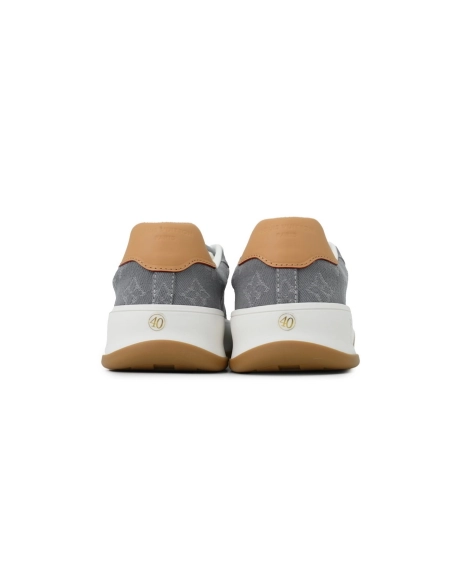 Louis Vuitton LV Tilted Sneaker Grey Print