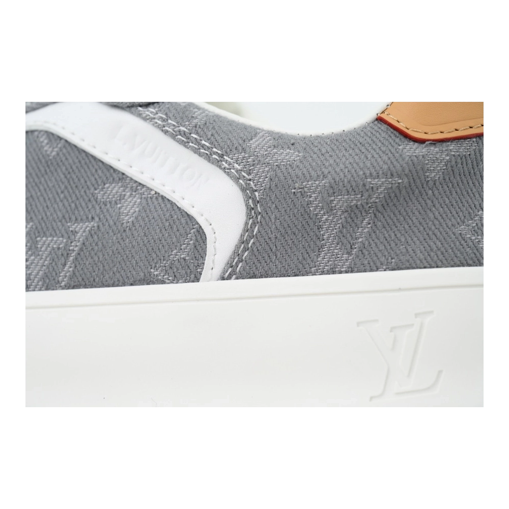 Louis Vuitton LV Tilted Sneaker Grey Print