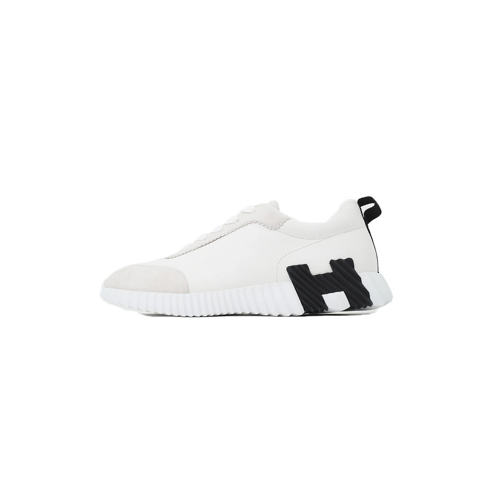 Hermes Reps Bouncing Sneaker Blanc Black Label
