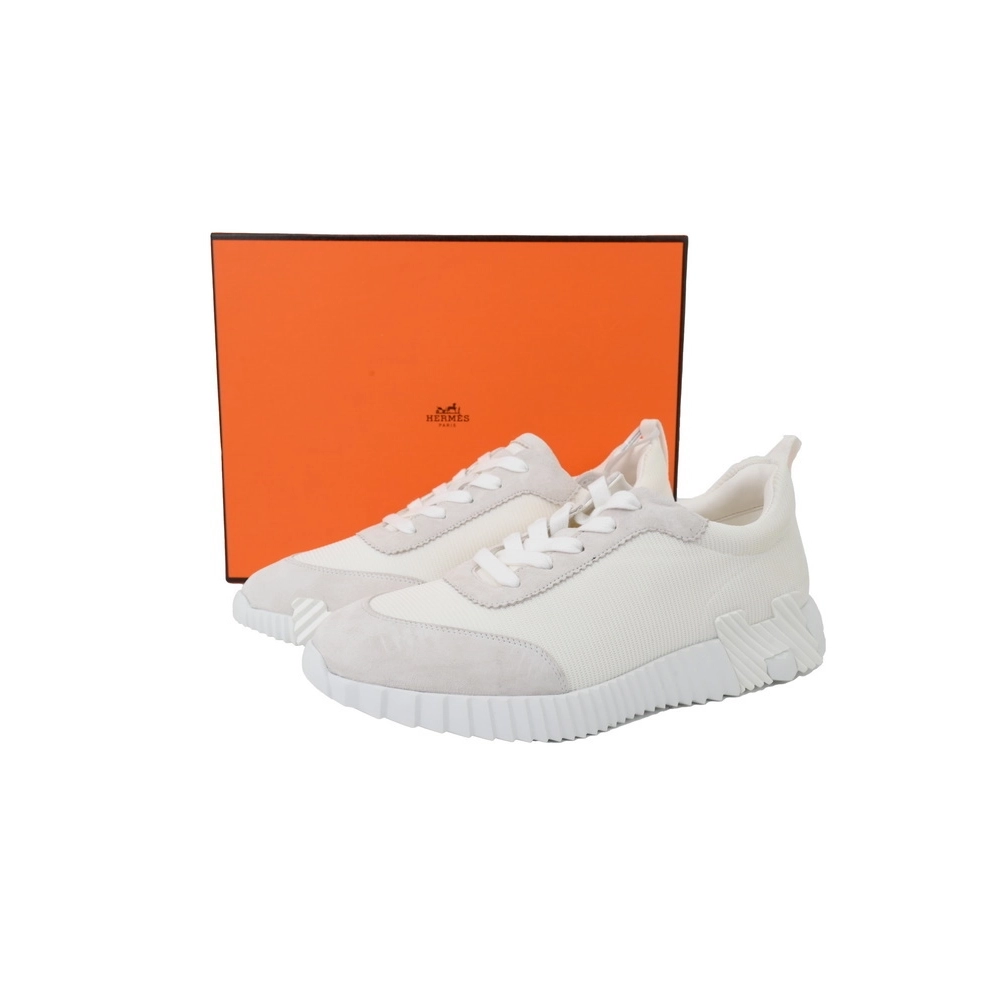 Hermes Reps Bouncing Sneaker Blanc