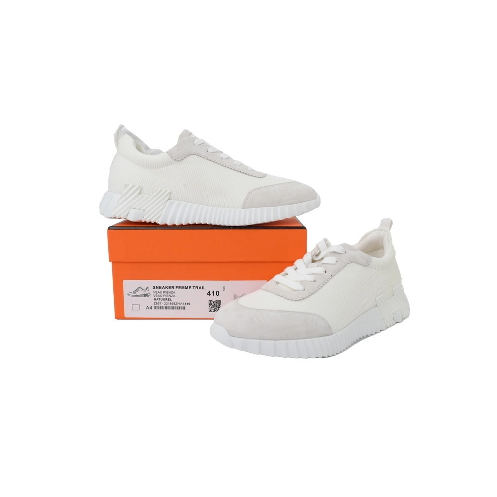 Hermes Reps Bouncing Sneaker Blanc