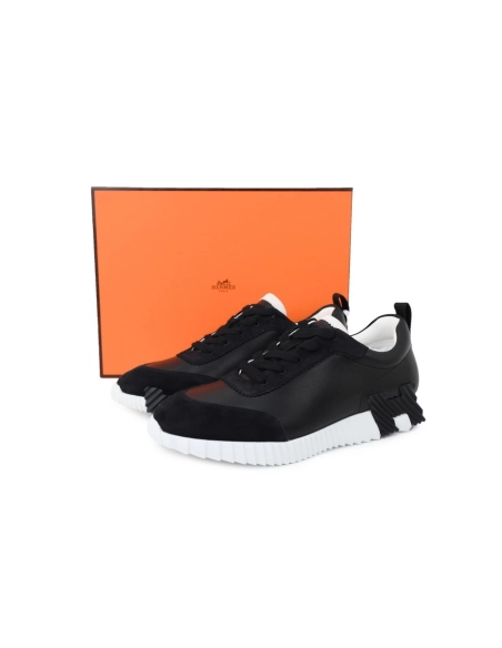Hermes Reps Bouncing Sneaker Noir Leather