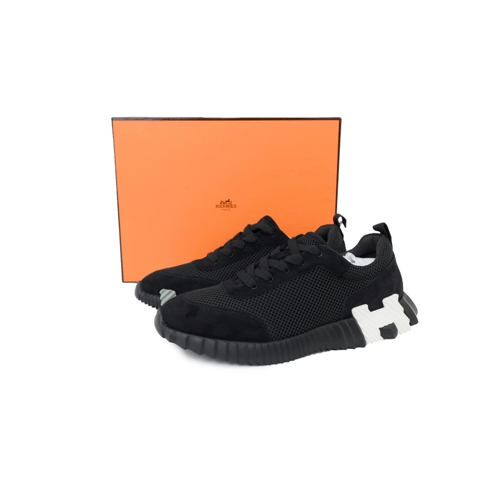 Hermes Reps Bouncing Sneaker Noir Cloth