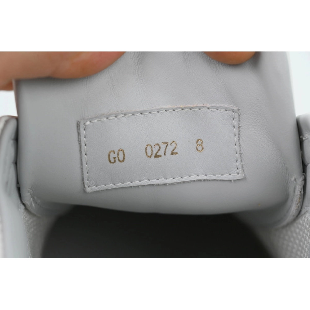 Louis Vuitton Runner Gray White Grid Pattern