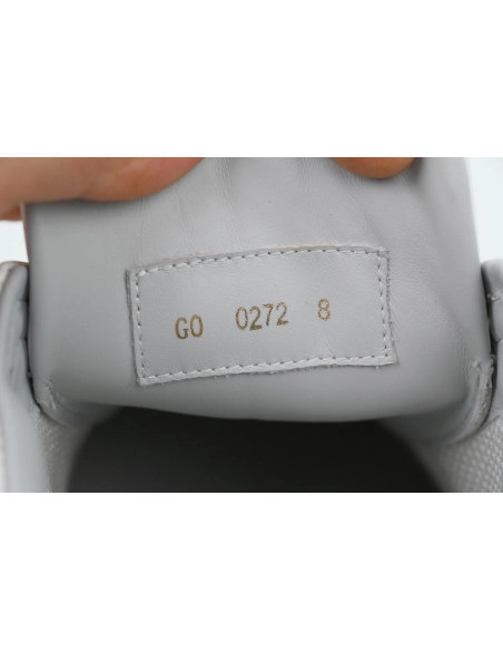Louis Vuitton Runner Gray White Grid Pattern