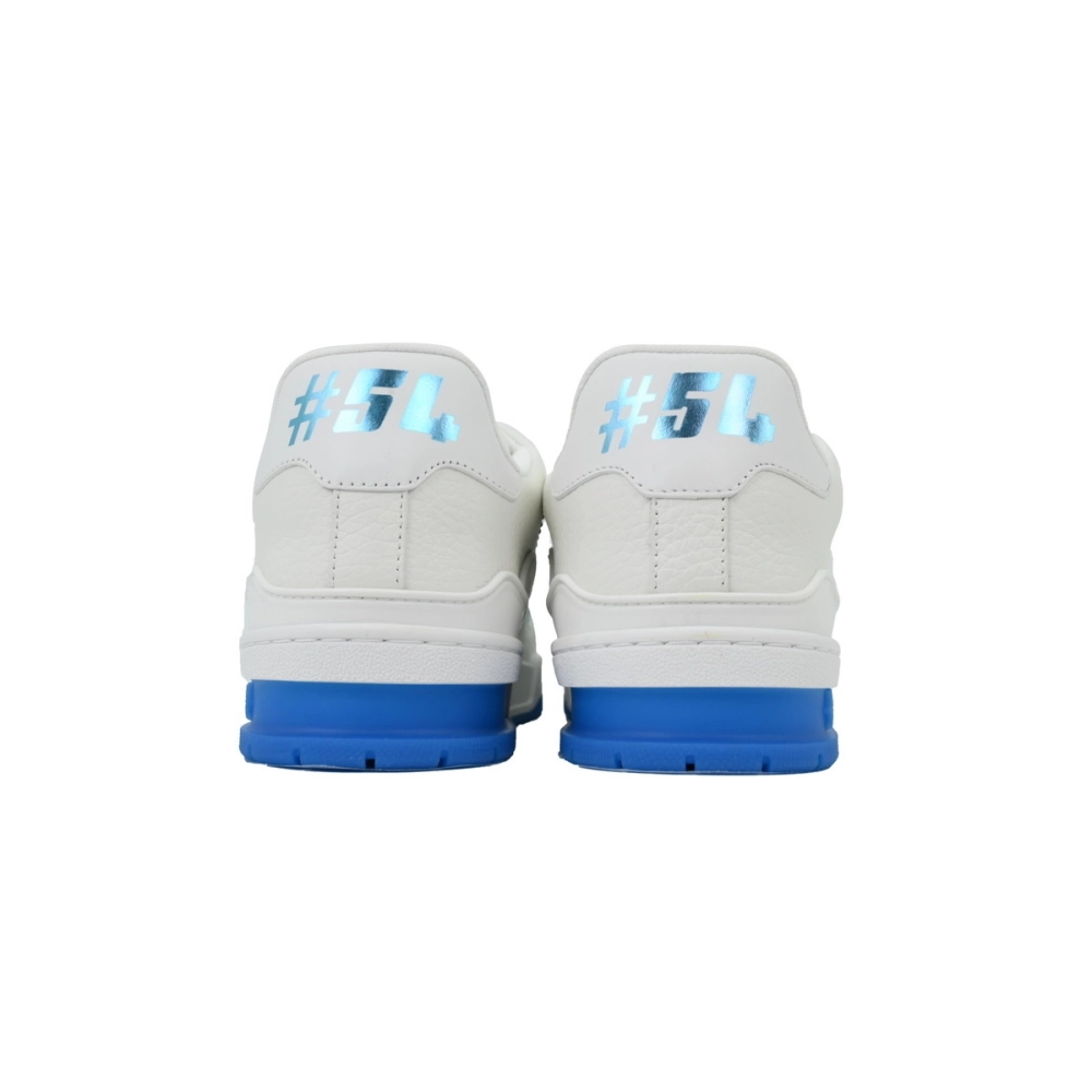 Louis Vuitton Trainer Sea Blue Rivets