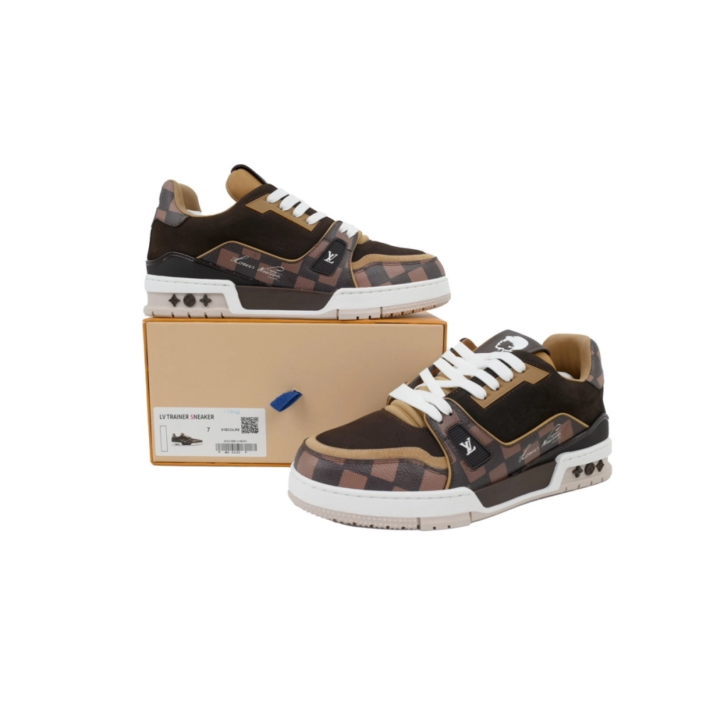 Louis Vuitton Trainer LV NIGO Co Branded Coffee