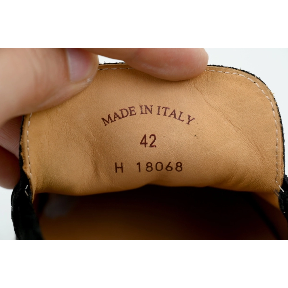 Loro Piana Bean Shoes Black