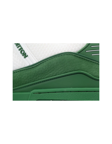 Louis Vuitton Trainer White Green