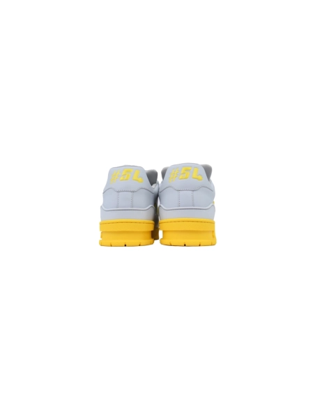 Louis Vuitton Trainer Grey Color Printing