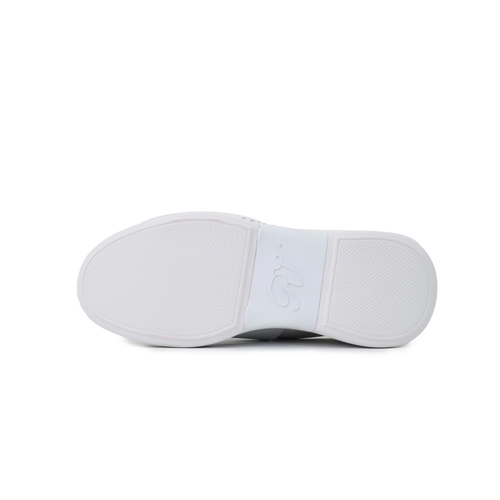 Roger Vivier White Silver Buckle