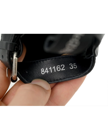 Alexander McQueen Womens Tread Slick Mary Jane In Black