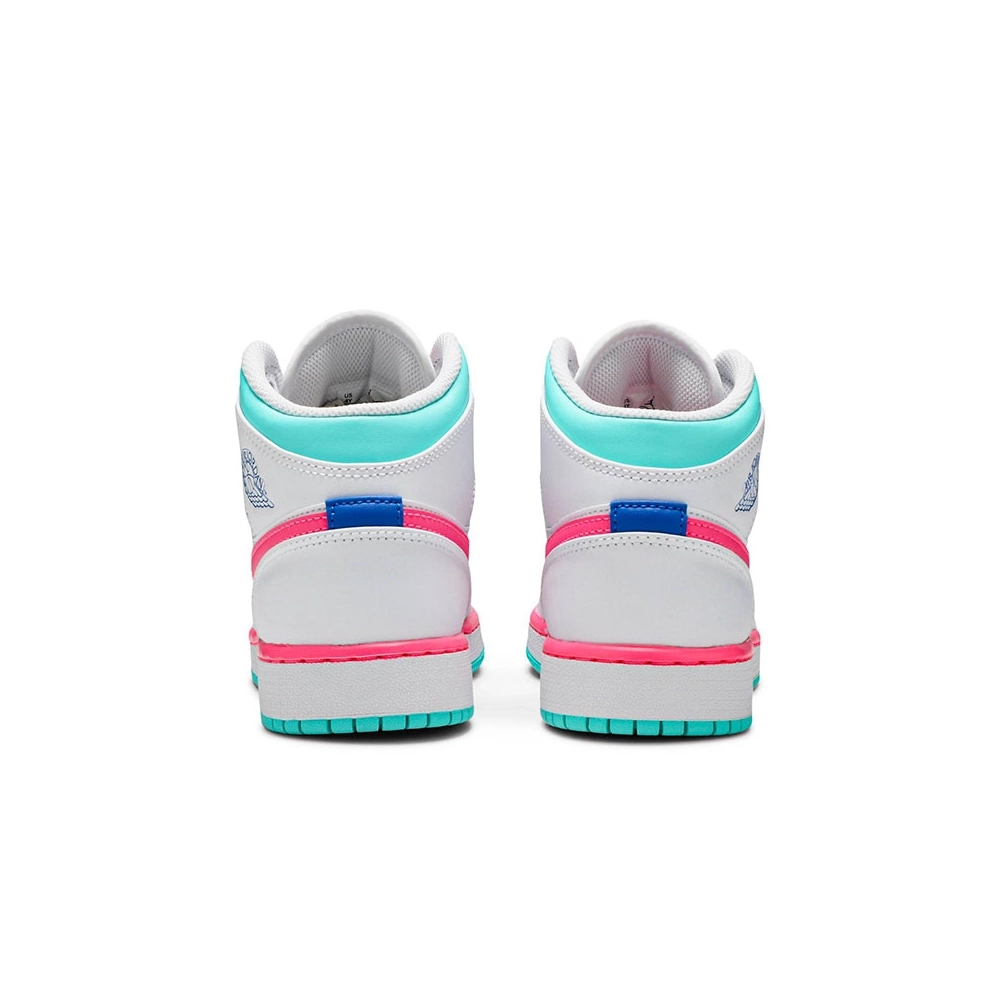 AIR JORDAN 1 MID GS DIGITAL PINK 555112 102,AIR JORDAN 1 MID,Air Jordan