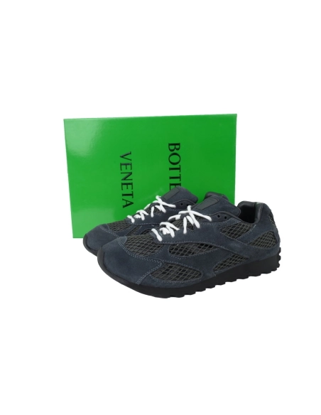 Bottega Veneta Orbit Sneakers Black Gray