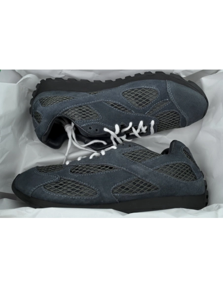 Bottega Veneta Orbit Sneakers Black Gray