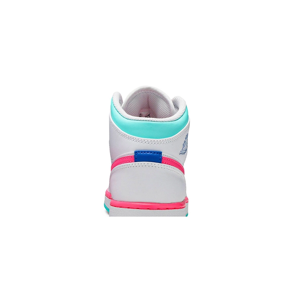 AIR JORDAN 1 MID GS DIGITAL PINK 555112 102,AIR JORDAN 1 MID,Air Jordan