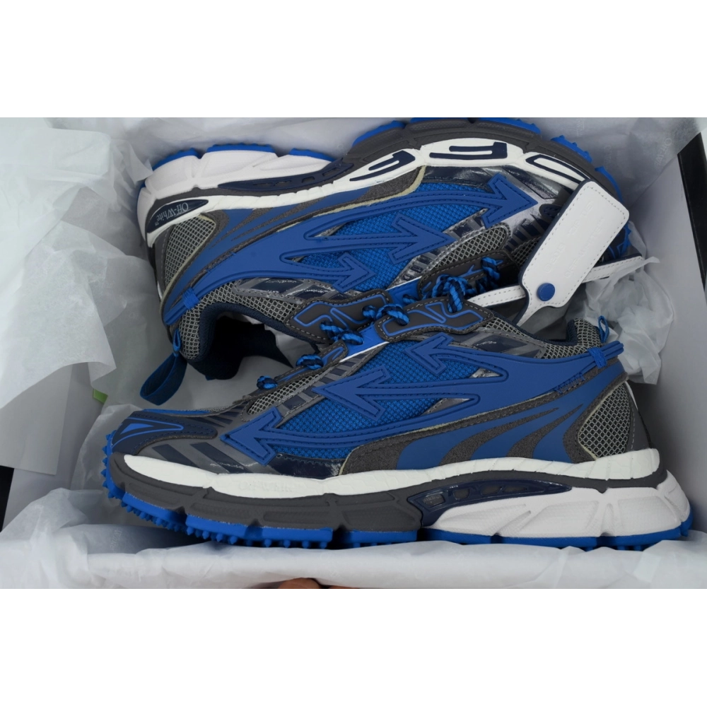 Off-White Be Right Back Grayish Blue OMIA295F24 FAB00 10037