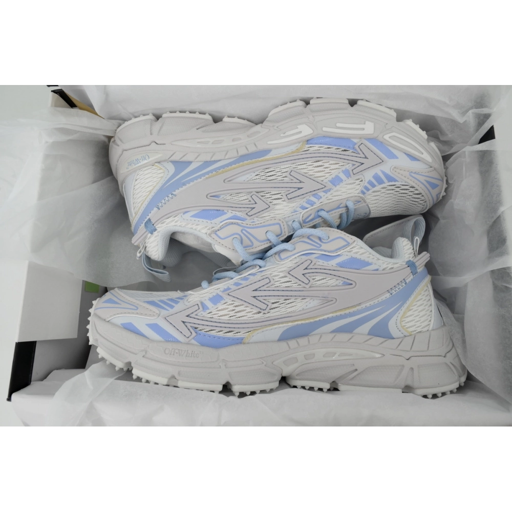 Off-White Be Right Back Light Blue Grey OMIA295F24 FAB00 10039