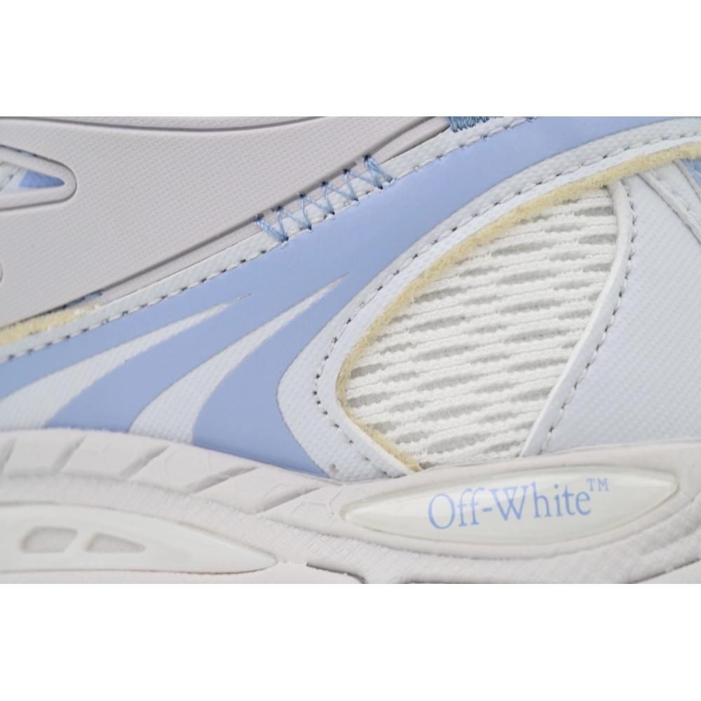 Off-White Be Right Back Light Blue Grey OMIA295F24 FAB00 10039