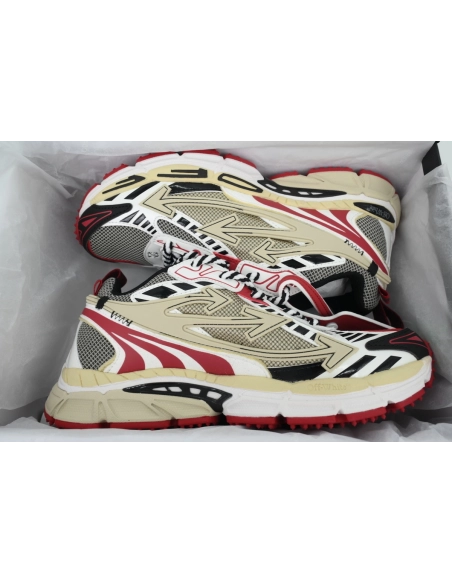 Off-White Be Right Back Khaki Red OMIA295C99 FAB000 0032
