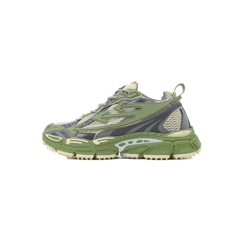 Off-White Be Right Back Military Green Grey OMIA295F24 FAB001 0038