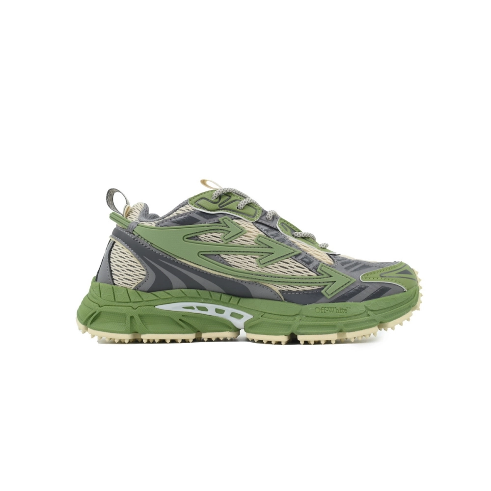 Off-White Be Right Back Military Green Grey OMIA295F24 FAB001 0038