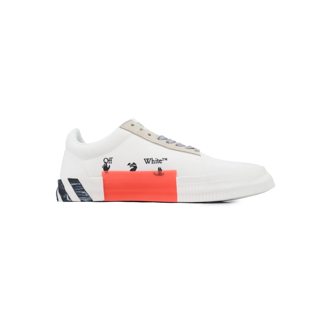Off-White Vulc Sneaker White Black OWIA178R21LEA0010109