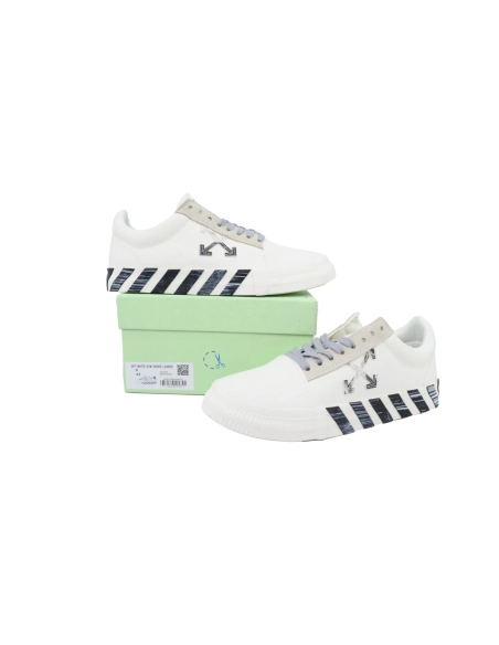 Off-White Vulc Sneaker White Black OWIA178R21LEA0010109